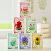 Creative Building Blocks Po Frame Plastic Flowers Micro Bricks Assembly Kids Toys Thanksgiving Day Gifts Home Decor