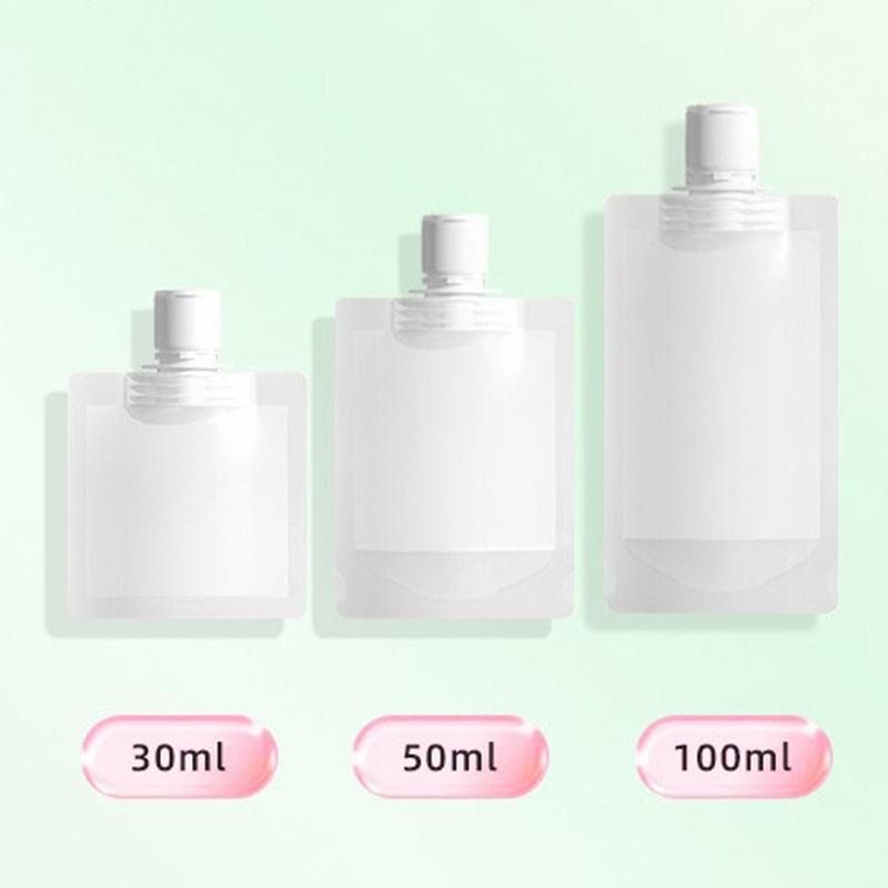 Draagbare Reis Vloeistof Verpakkingstas Lotion Dispenser Tas Herbruikbare Shampoo Cosmetica Opbergcontainer 30ml 50ml 100ml