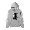Attack on Titan Levi Ackerman Manga Hoodie Unisex Fleece Sweatshirt Gothic Vertical Logo Front Print No Sleeve Autumn Winter Pullover
