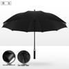 Premium Automatic 10-Rib Black Golf & Business Umbrella