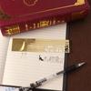 Double-Sided Cat Pattern Ruler Stationery Tool Metal Bookmark  Diary Hand Account