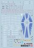 Decals for RE Robot MS Detail Up Strike Freedom Fluorescent!! Water-Transfer HG, RG, MG, PG, (RG 1/144 ZGMF-X20A Gundam)