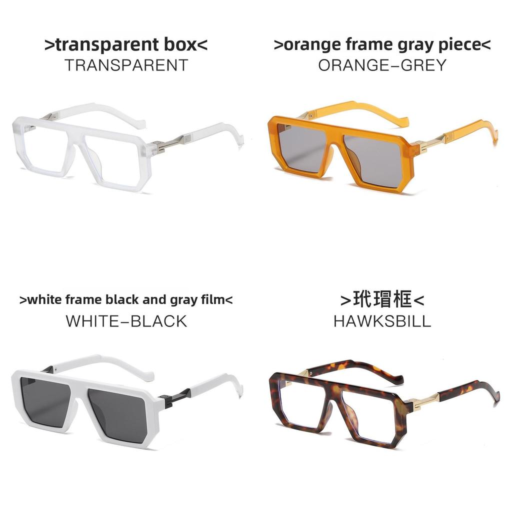 Retro Square Sunglasses For Men And Women With Uv400 Protection Fashion Outdoor Wear