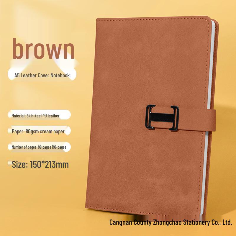 2026 Retro Business & Student Planner Notebook with Buckle