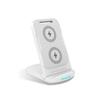 Foldable 15W Dual Coil Wireless Charger - Fast Charging for All Compatible Phones
