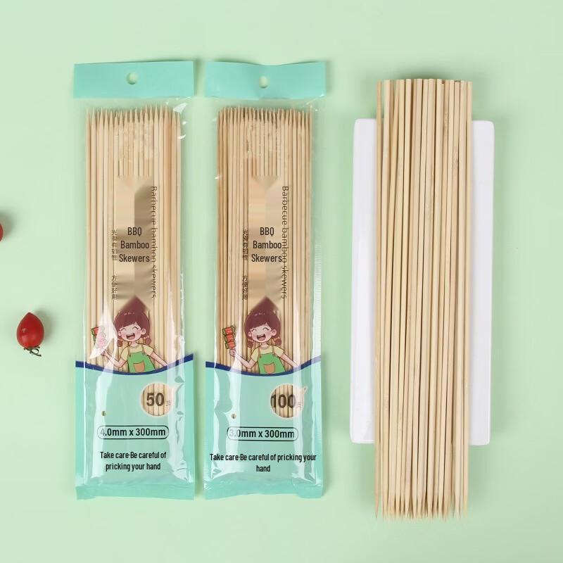 BBQ Master Disposable Bamboo Skewers