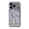 Korean Style Love Heart Bear iPhone 17 Case, Compatible with 16 Promax, Magnetic 15, Cute 14, Anti-fall 13.