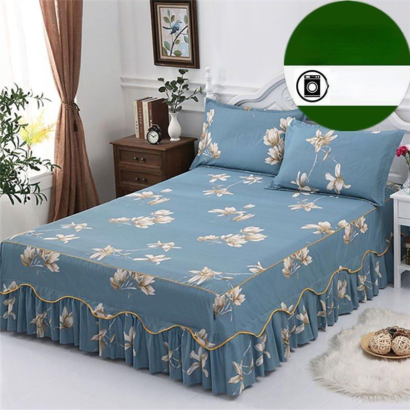 Non-slip One-piece Bed Skirt Korean Style Bedspread Can Not Afford Ball Bed Sheet Sheet Simmons Protective Cover