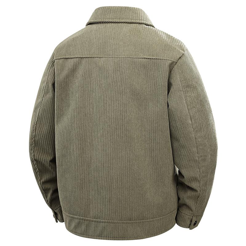 Men's Collar Jacket, Men's Coat, Men's Three-dimensional Pocket, Business Spring and Autumn Jacket