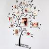 Beautiful Frame Tree Wall Stickers Exquisite Vinyl Decor For Enchanting Home Atmosphere