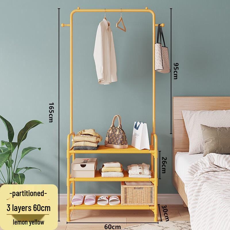 3-Tier Movable Floor Storage & Drying Rack