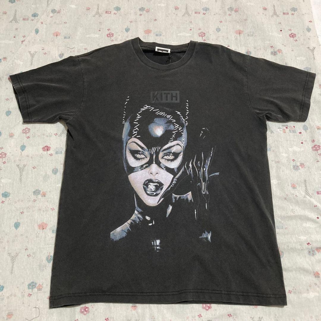KITH BATMAN Catwoman Print Short Sleeve T- Unisex T-Shirt XXXXL