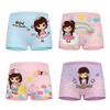 4Pc Kids Panties Girls' Briefs Female Child Underwear Lovely Cartoon Panties