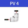 4 6 8 10 12 14 16mm PV  PVG Elbow 90 Degree Pneumatic Air Fitting Push To Connect Fitting Quick Release Push Lock Air Compressor