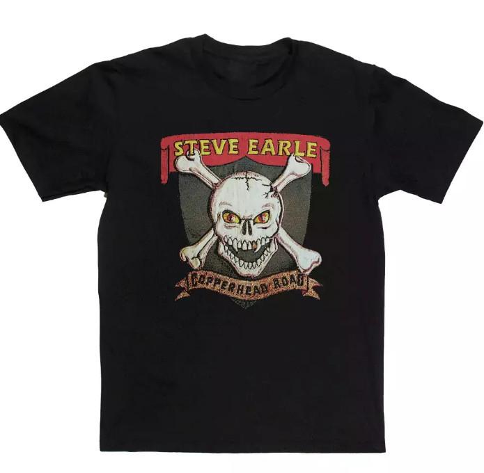 Retro Copperhead Road Steve Earle Shirt Classic Black Unisex S-4XLTshirt Unisex T-Shirt L