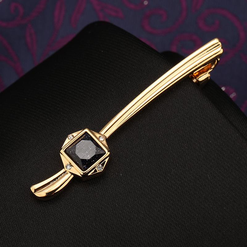 

Чоловіча Мода Універсальна Затискач для краватки Діловий Одяг Золотий Срібний Весілля Чоловічий І Жіночий Значок Корейська Версія Захисний Затискач для Коміра