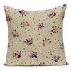 Vintage Floral Bee Decorative Cushion Covers Nordic Home Decor Sofa Chair Living Room Cushions Custom Throw Pillow Covers