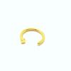 Punk Small For Women Stainless Steel Hoop Circular Nose Rings Body Piercing Jewelry Lip Rings