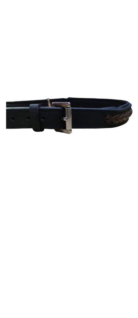 @ Leather Collar Belt For Dog Nack 104Gm