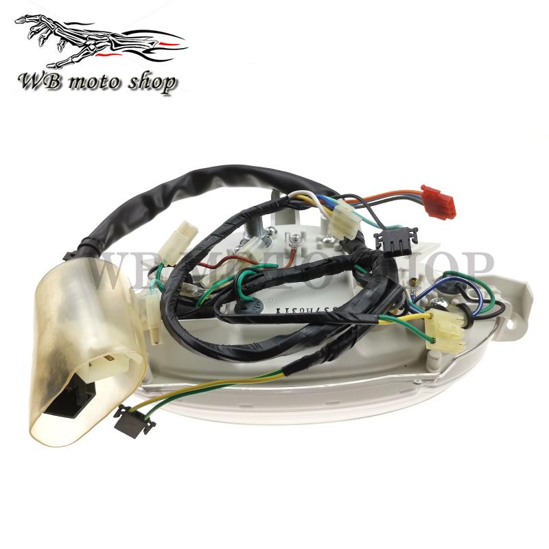 The New Motorcycle Speedometer Speed Meter For Honda DIO 50 AF62 AF68 60km odometer meters total instrument assembly
