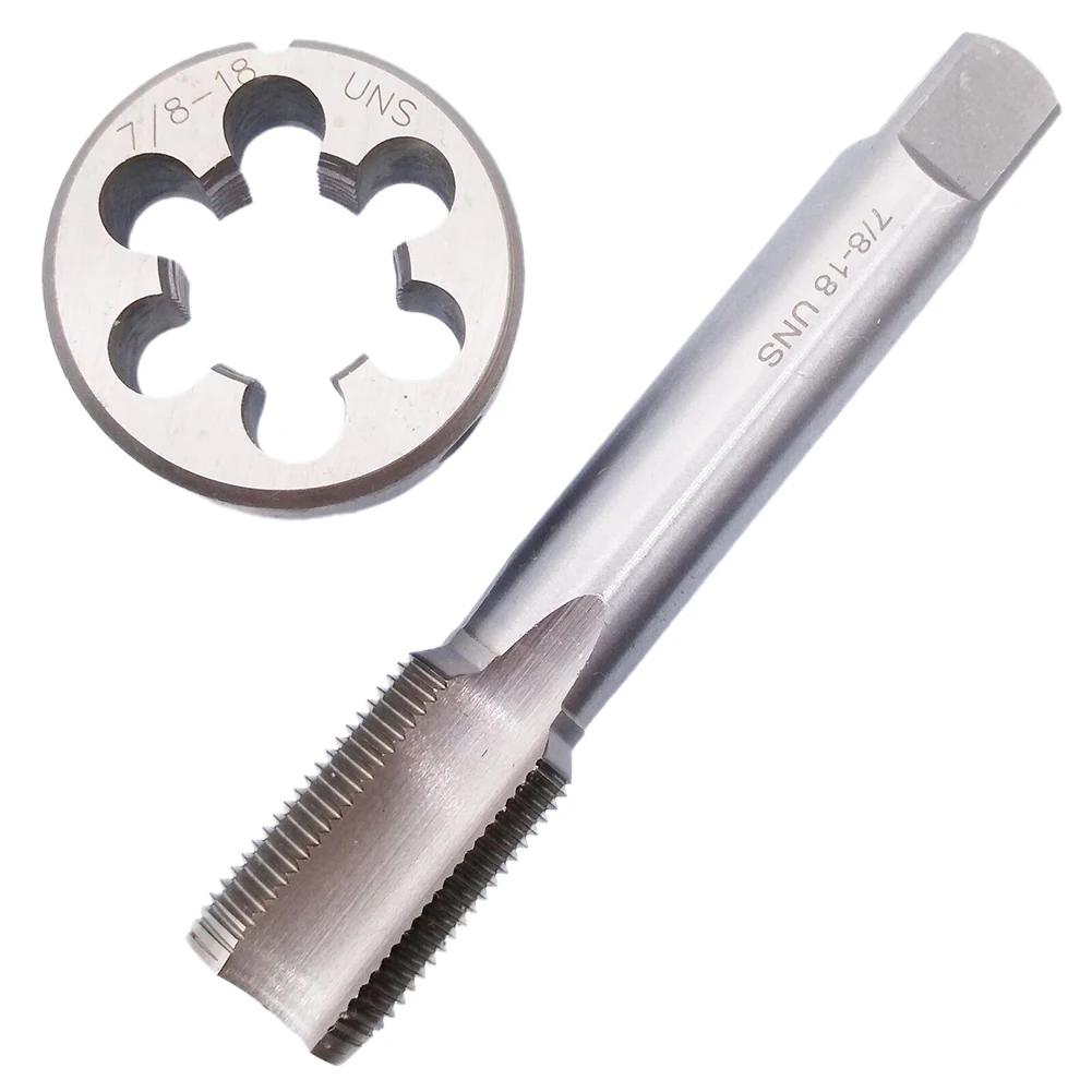 High Quality Tap Indexable Inserts Right Hand Round Handle Tap UNS Die 45mm Diameter 7/8-18 UNS For Muzzle Work