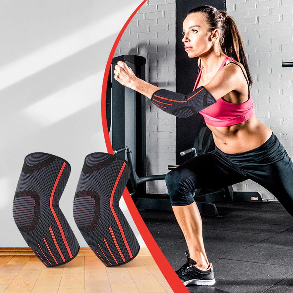 Elbow Brace Knit Elastic Sports Elbow Support Sleeve for Tennis Elbow  Elbow Workouts Weightlifting Outdoor Running