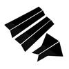 6Pcs Pillar Post Door Trim Black For Honda Civic Sedan -2025 Car Accessories