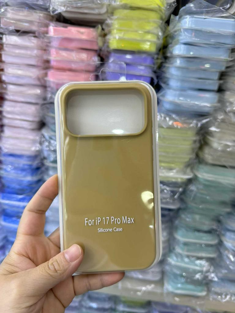 Fashion Original Liquid Silicone Pure Color Skin-friendly Case For IPhone 17 Air 16 15 14 Plus 13 12 11 Pro Max Shockproof Cover