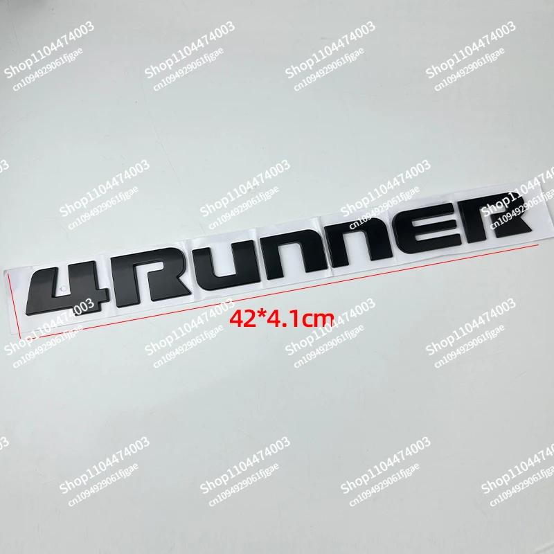 

Suitable for Toyota 4RUNNER TRD Matte Black Letter Badge Replacement Self-adhesive Back
