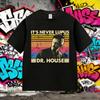 2025 Summer It's Never Lupus Dr House Vintage Graphic Funny Unisex Gothic Clothing Tops Man 100% Pure Cotton Printed T-shirt