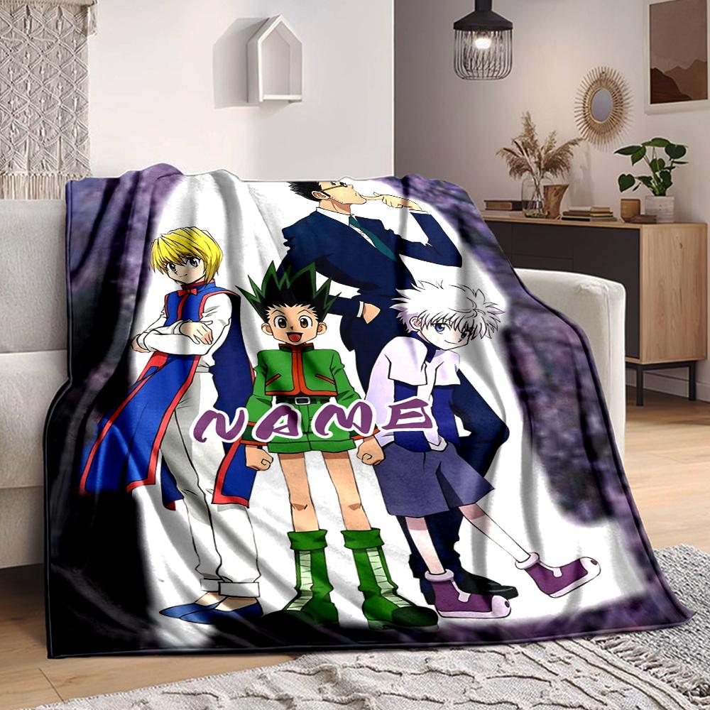Custom 1pc Heroic Adventures Unite Blanket, Soft And Comfortable Blanket, Casual Warm, Camping Travel Blanket, Birthday Gift Q912124
