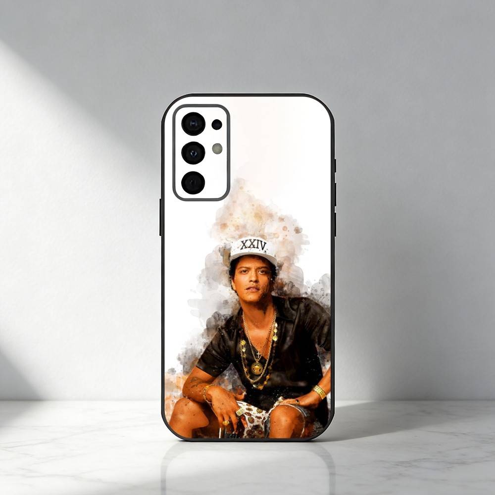

Singer B-Bruno M-Mars Phone Case For Samsung S25,S24,S21,S22,S23,S30,Ultra,S20,Plus,Fe,Note,5G Black Cover Samsung S24Plus