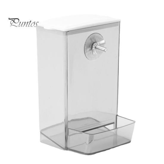 

Прочный автоматический твердый контейнер для корма для птиц, попугаев, волнистых попугайчиков, кормушка для мелких птиц, товары для животных чистый