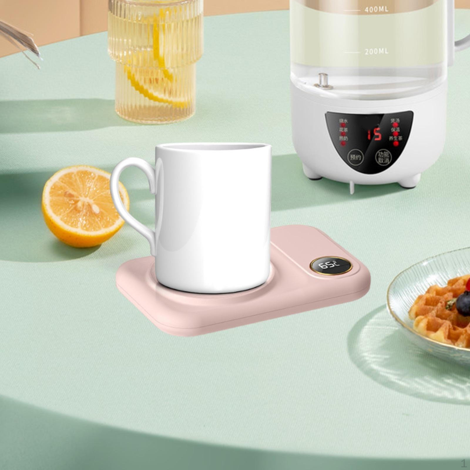 

Подогреватель кофе, подогреватель чашек для напитков, умный электрический цифровой дисплей для офиса в общежитии