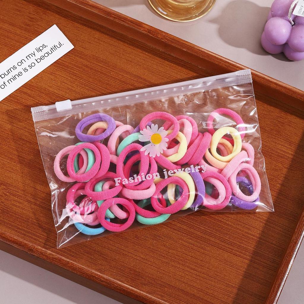 500-Pack Hair-Friendly Elastic Bands for Girls & Babies