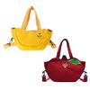 All-matching Canvas Handbag for Women Shoulder Bag Lovely Banana Crossbody Bag