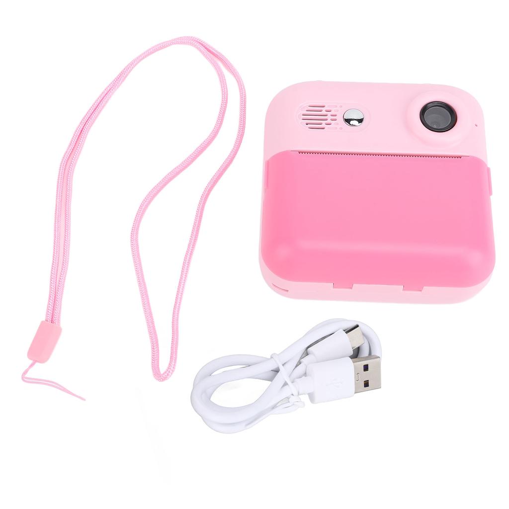 Instant Camera 48MP 1080P 2.4 Inch IPS Screen Supports Digital Zoom Kids Digital Selfie Camera Toy