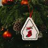 Cutie de bomboane drăguță în formă de casă de Crăciun, atmosferă de Crăciun, decorațiuni de Crăciun, borcan de ciocolată cu șnur, cutie drăguță pentru bomboane, copii 10,5x8,5x4cm