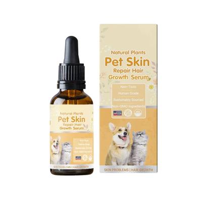 Pet Skin Care Pet Hair Regrowth Serum Pet Skin Repair Essence Pet Wound Healings Dog Hair Regrowth Dog Skin Wound