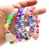 Frozen Princess Elsa Rainbow Beaded Retractable Children's Bracelet