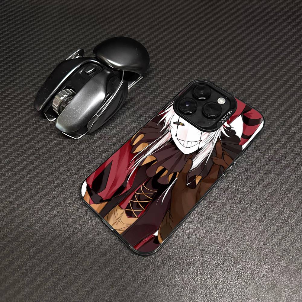 The Freak Circus Pierrot Game Phone Case For iPhone 16 15 14 13 12 11 Pro Max 17 Plus Colorful Cover