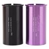 Seat Post Tube Adapter Aluminium Alloy CNC Machined CD Texture Cycle Seatpost Reducing Sleeve Shim