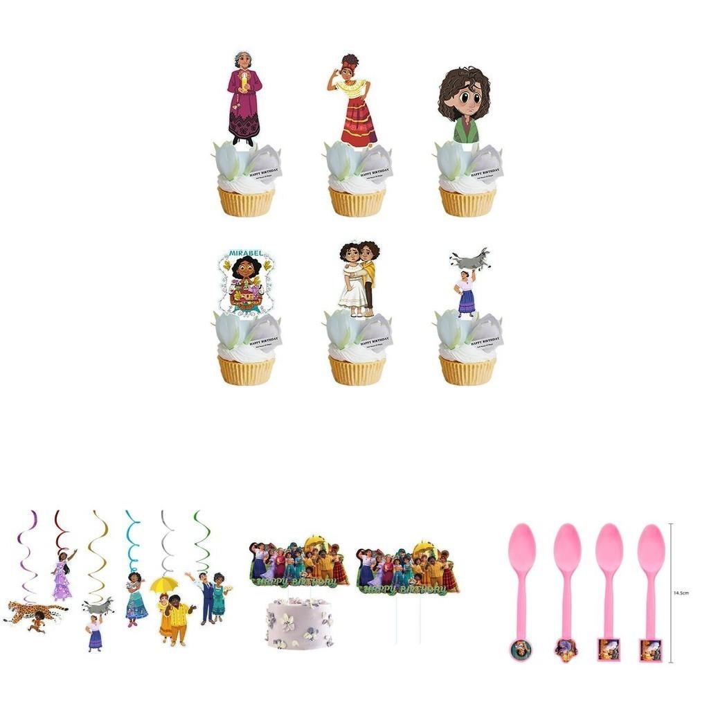 Complete Encanto Birthday Party Supplies Set For Unisex Parties With Latex And Paper Materials