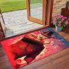 Crystal Velvet Rug Soft Non Slip Indoor Floor Mat Home DecorA Nightmare on Elm Street Freddy Krueger