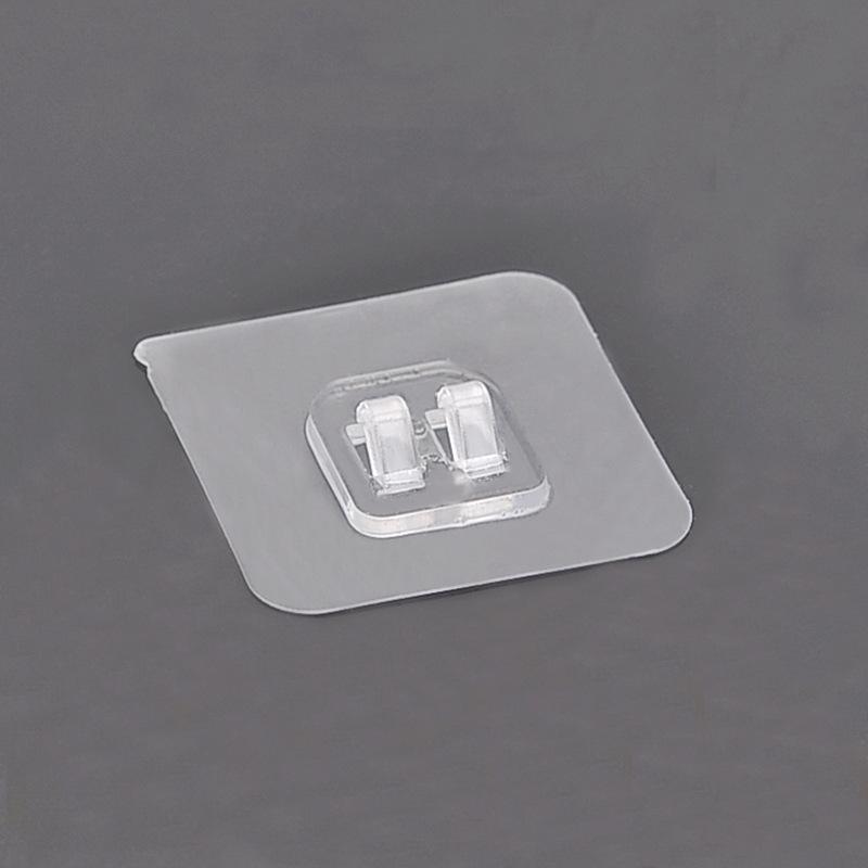 Waterproof Strong Adhesive Hook Shelf Sticker for Bathroom Kitchen Wall Shelf Rack Sticking Screw Hanger