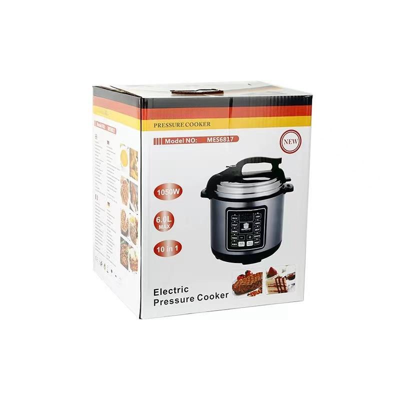 Multifunctional Electric Pressure Cooker: Large Capacity, Smart Home Compatible