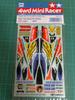Mini 4WD Grade Up Parts Series Tiger Zap Dress Up Sticker Mini 4WD Tiger Zap Dress Up (Tamiya Sticker)