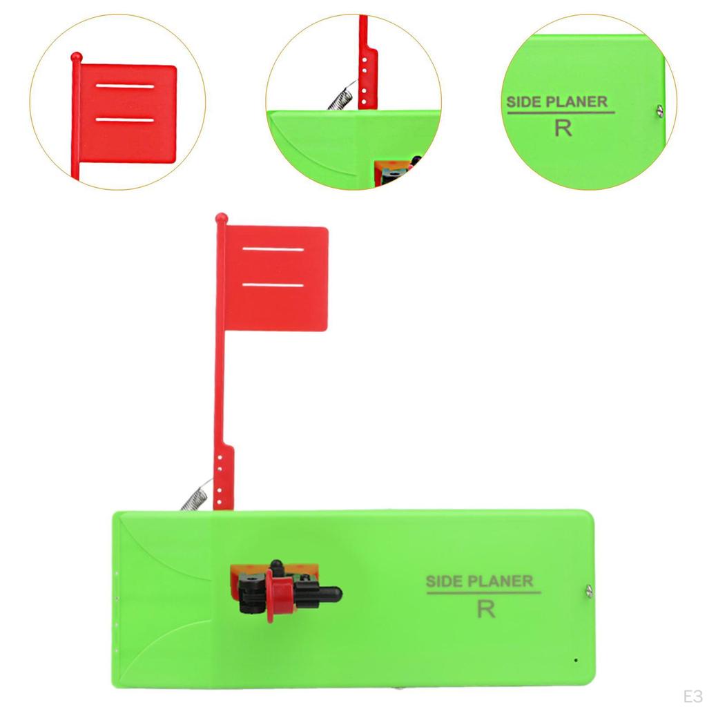 Fishing Planer Board Accessory Side Snap Release Clip for Offshore