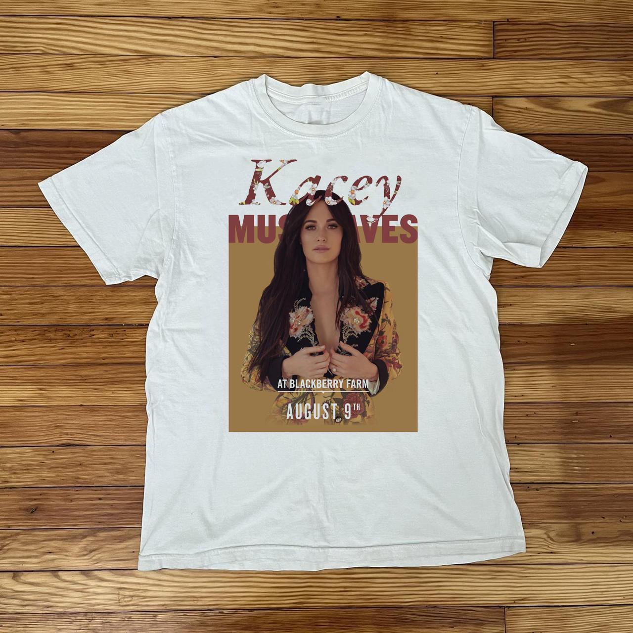 Kacey Musgraves White Cotton Shirt All size S-5XL BS1967 M