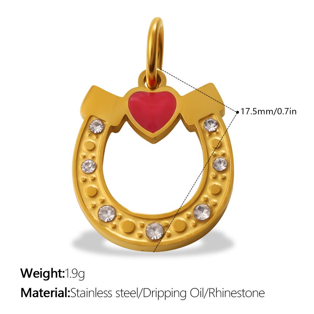 Oil-Dripping High Heel Skirt Pendant for DIY Necklaces and Bracelets